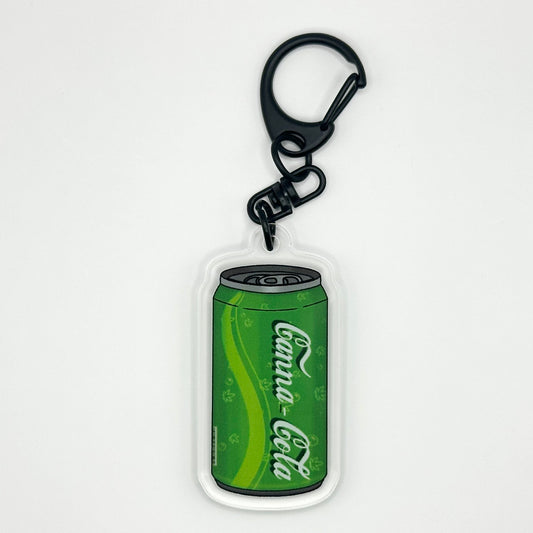 Canna-cola keychain